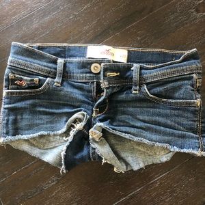 Hollister Jean shorts size 00